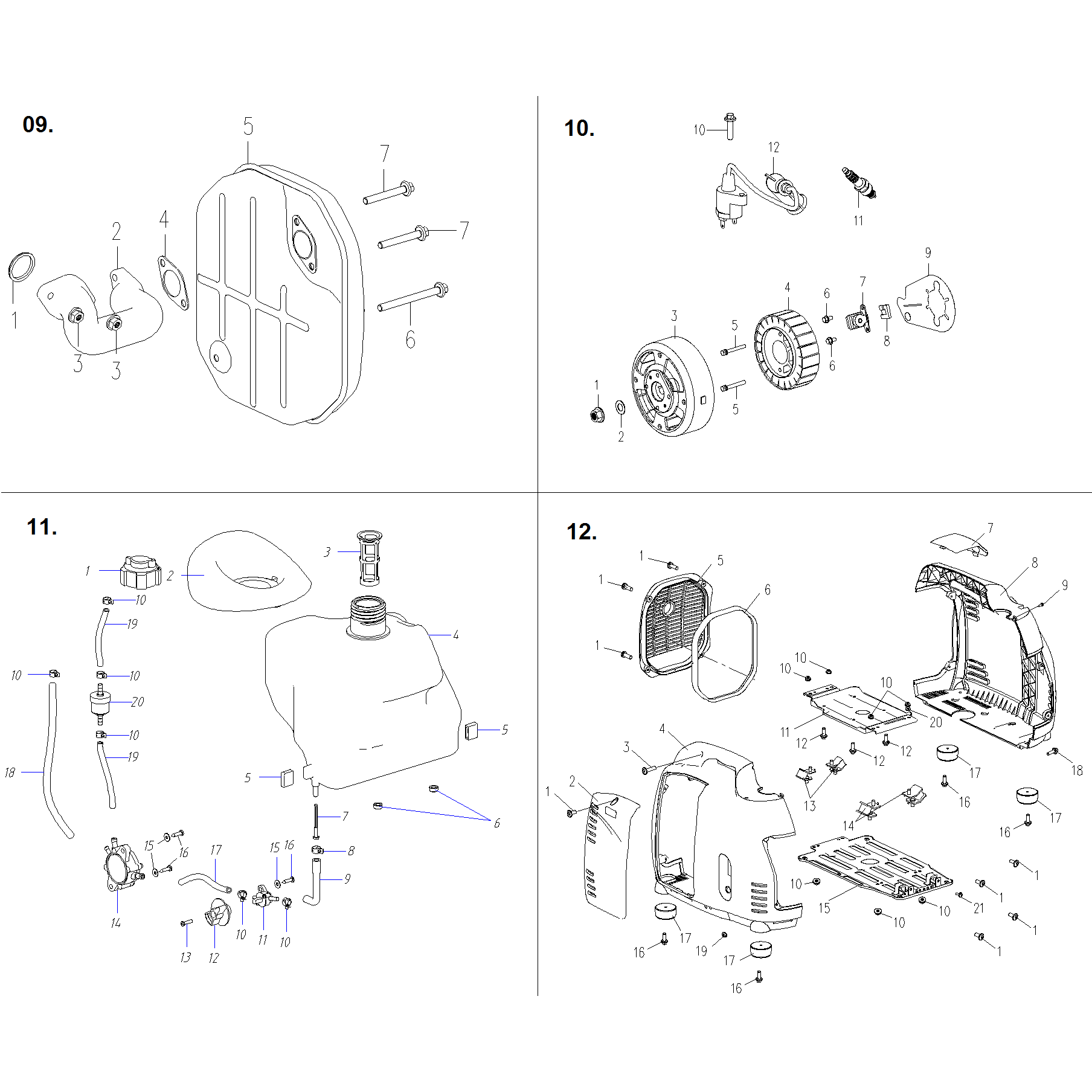 Генератор бензиновый ЗИГ-3500