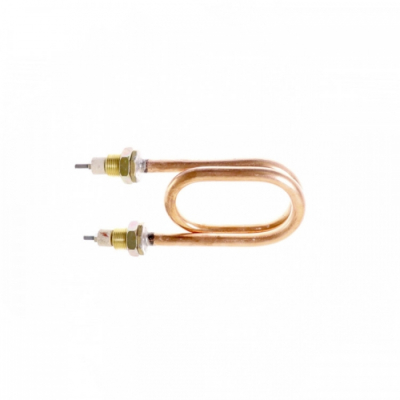 ТЭН 1500W, медь, М18, L120мм, межосевое расстояние 50мм, с гайкой, ф7, 220V