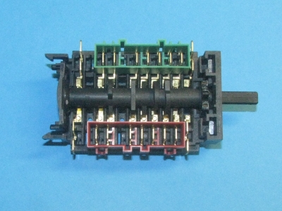 Переключатель режимов духовки для плиты Gorenje 296339