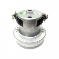 Двигатель пылесоса 1600W, D130мм, d80мм, H100мм, h30мм, клеммы раздельно, 230V