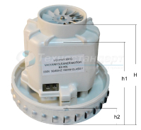 Мотор пылесоса Thomas, 1500 W, H=127 мм, h=31 мм, D=134 мм, d=58 мм